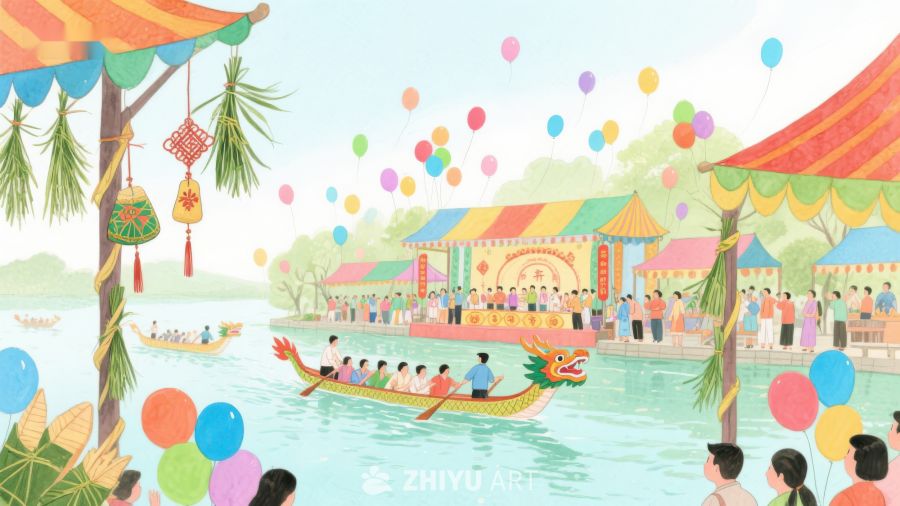 龙舟竞渡，端午佳节庆 245