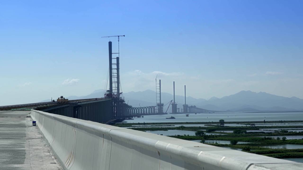 黄茅海跨海大桥 三