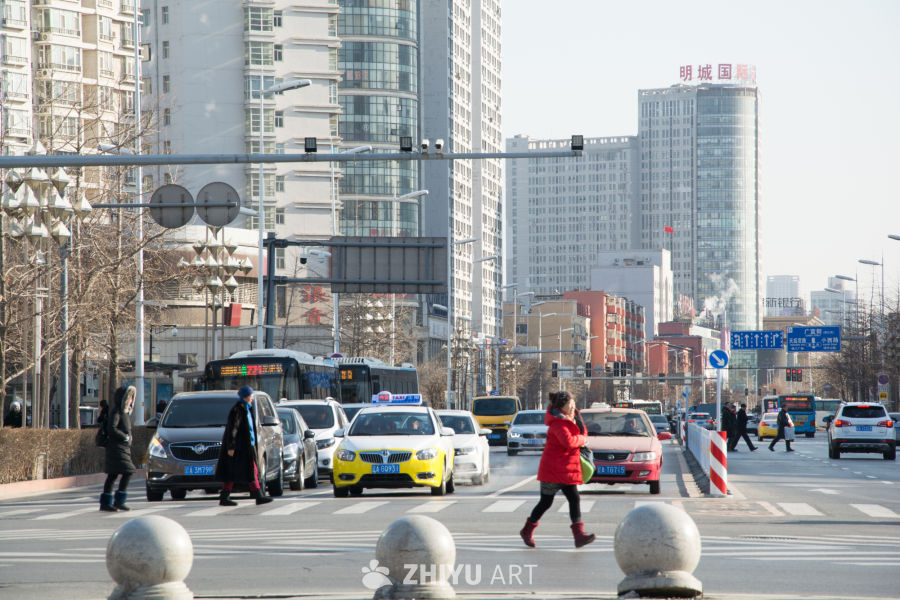城市商圈路口