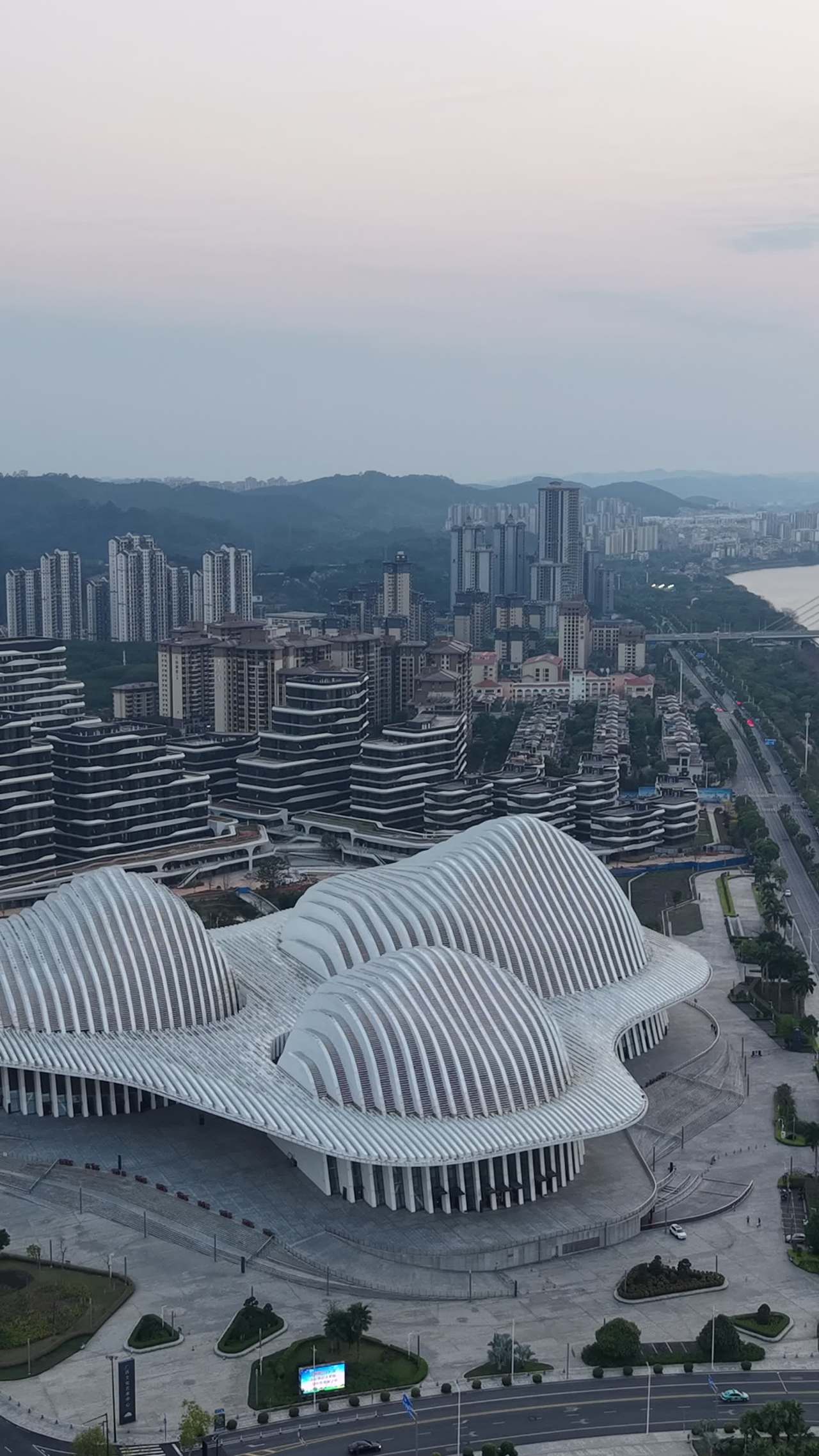 现代都市天际线