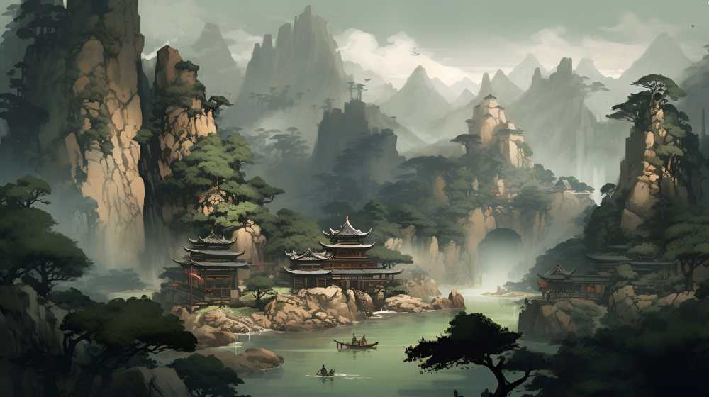 山水画风景1