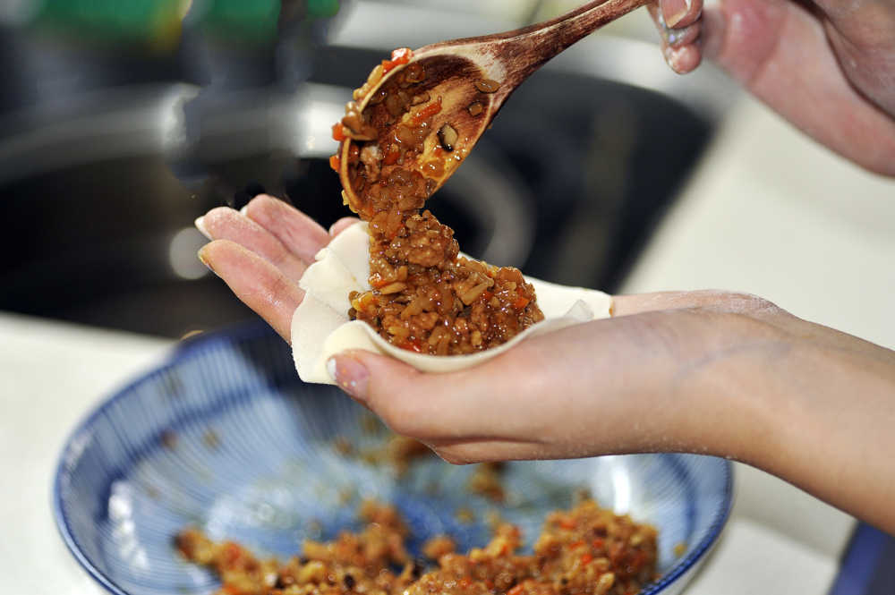 烧麦制作