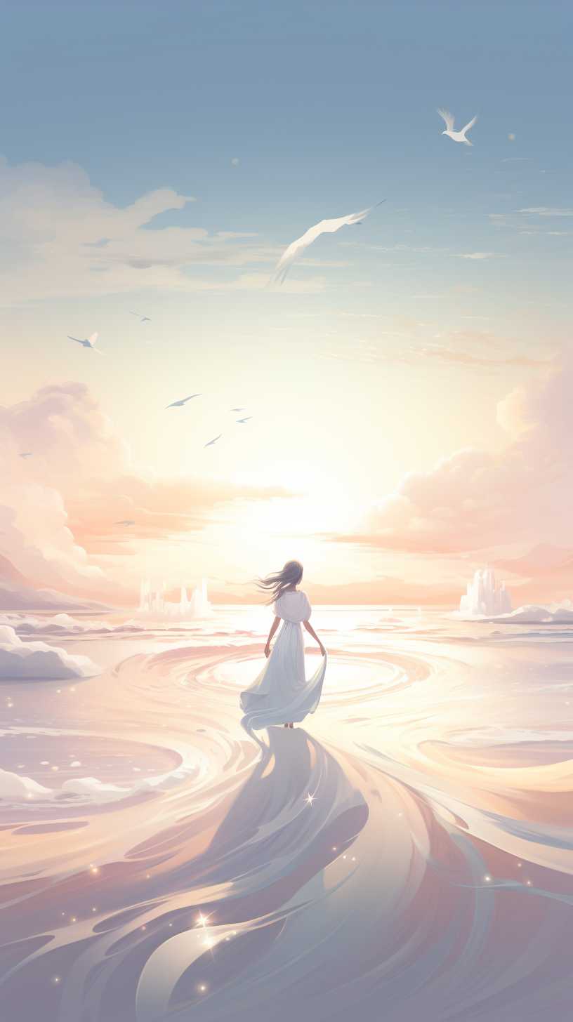 唯美艺术浅白色背景999