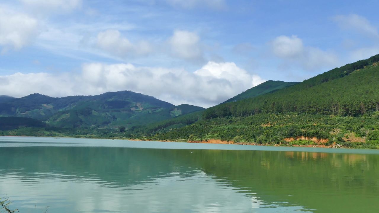 卡拉湖水自然越南