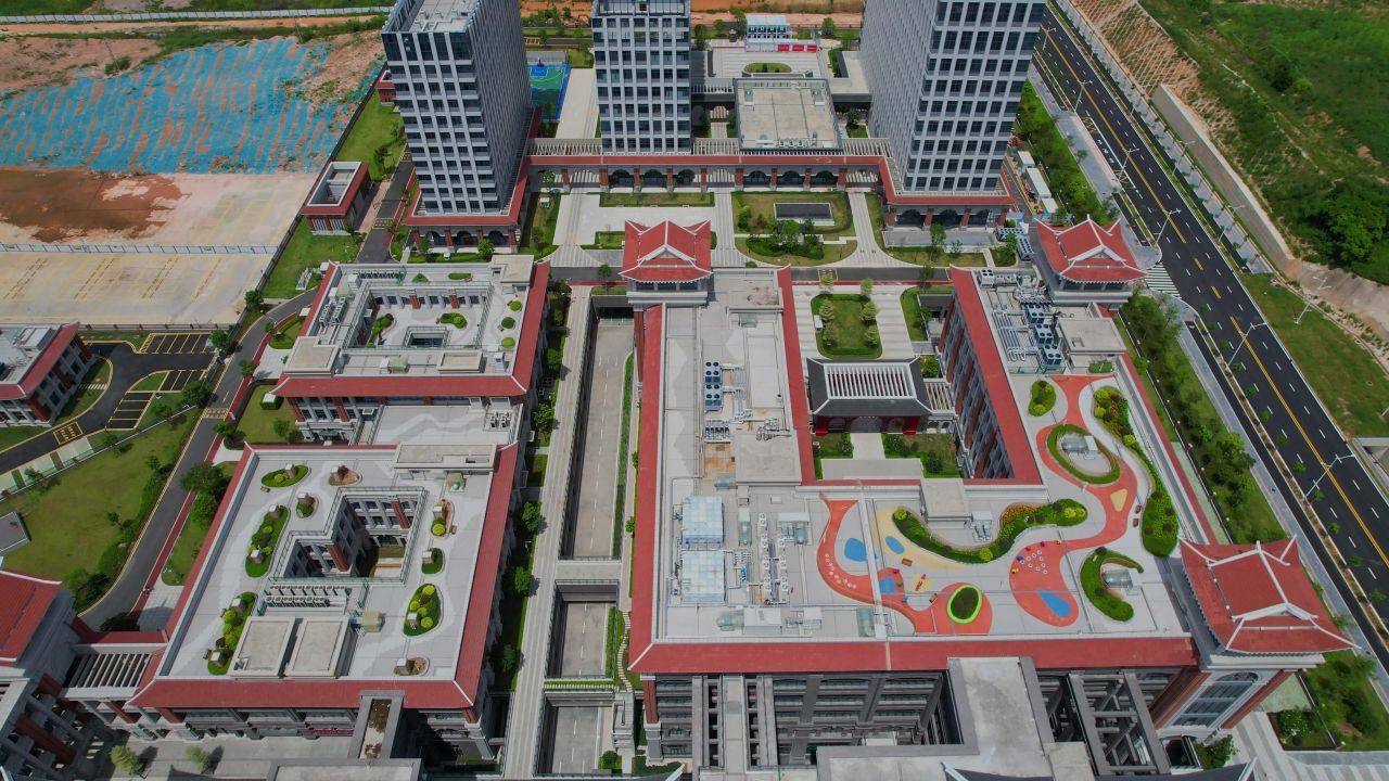 航拍四川大学华西厦门医院 7