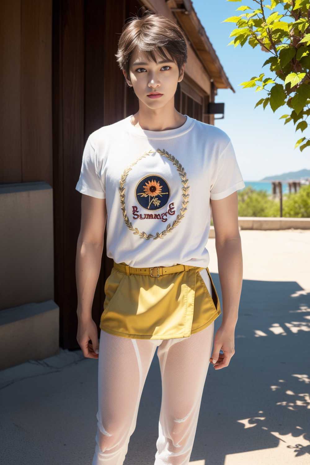 帅气男模