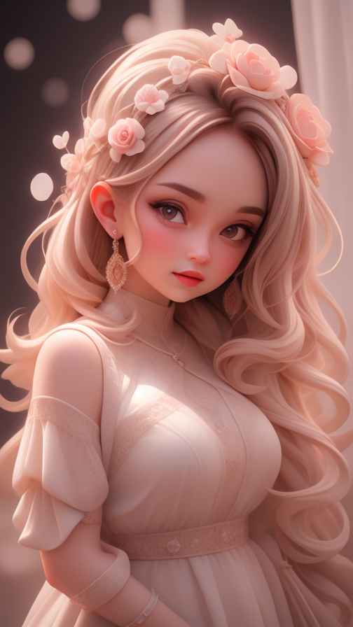 可爱治愈女孩