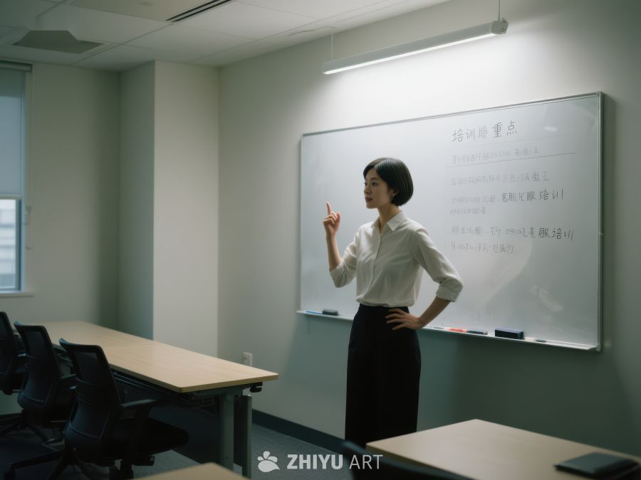 教师在教室讲解课程内容 181