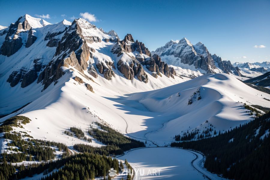 雪山 1