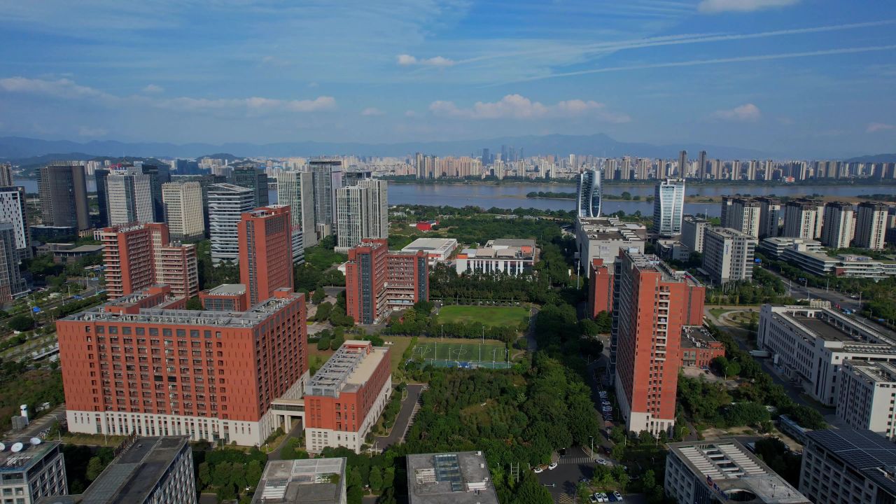 航拍福州高新技术产业开发区
