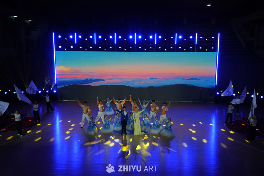 舞台上的艺术表演