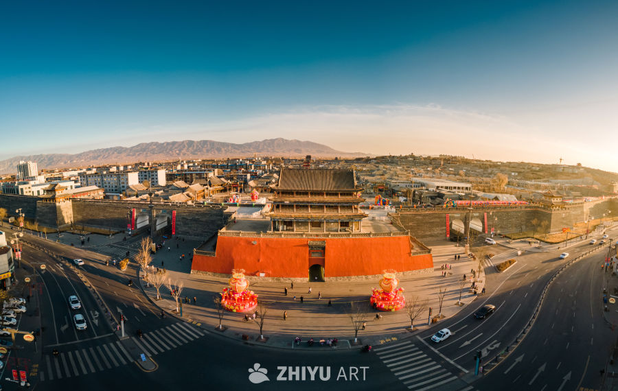 忻州古城全景图 27