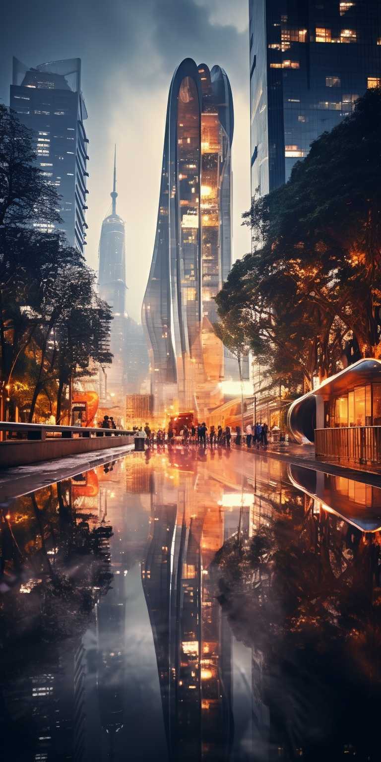 城市夜景