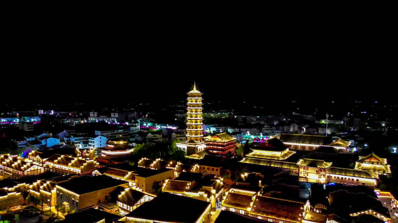 抚州城市夜景灯光
