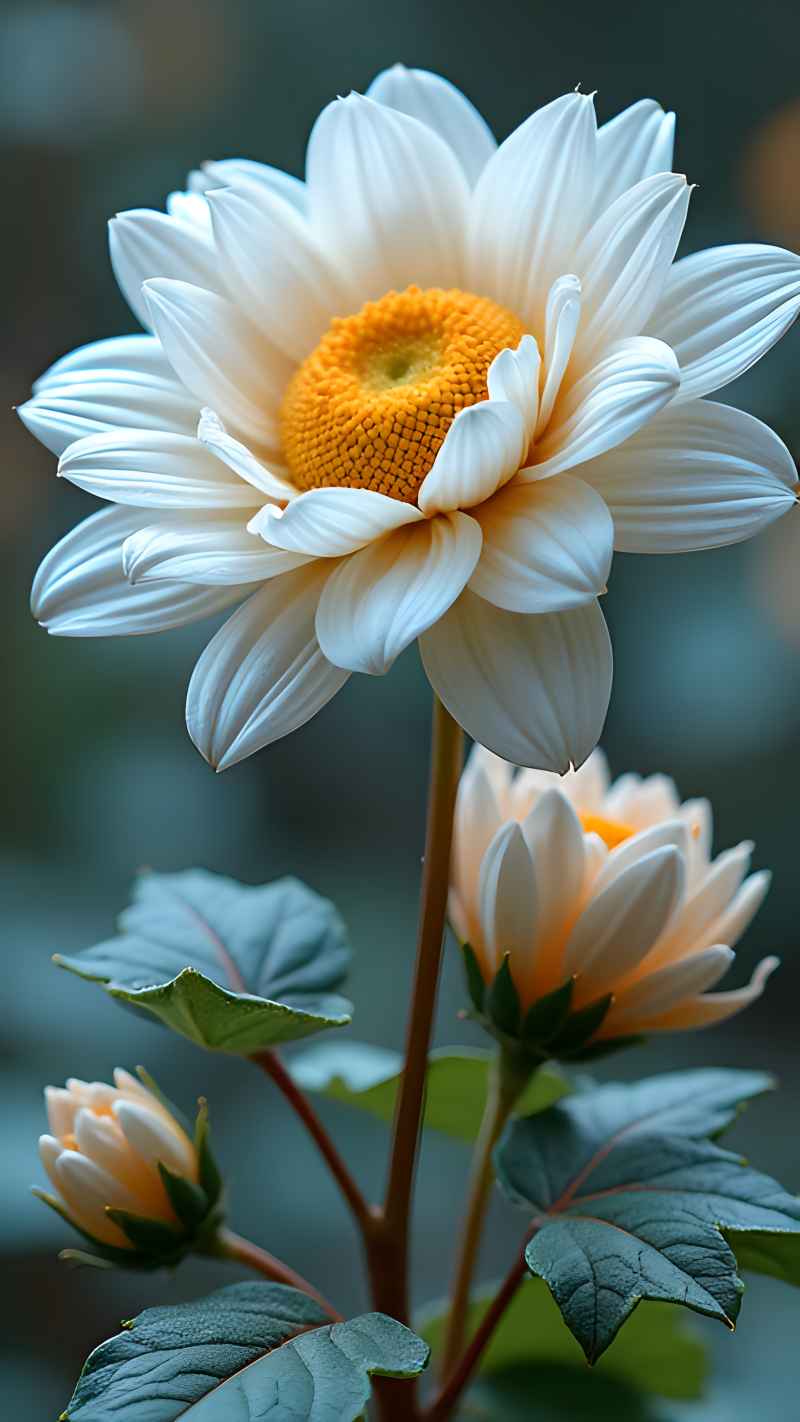色彩花卉质感，花卉设计未来感十足 5