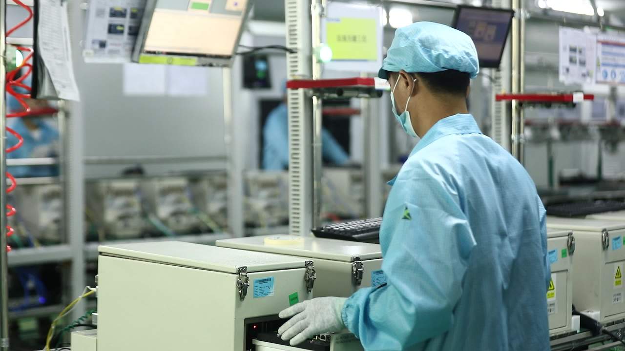 电子加工车间