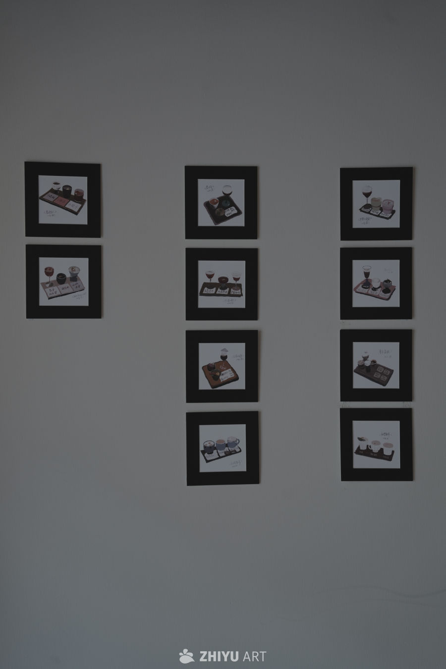 饮品艺术画廊