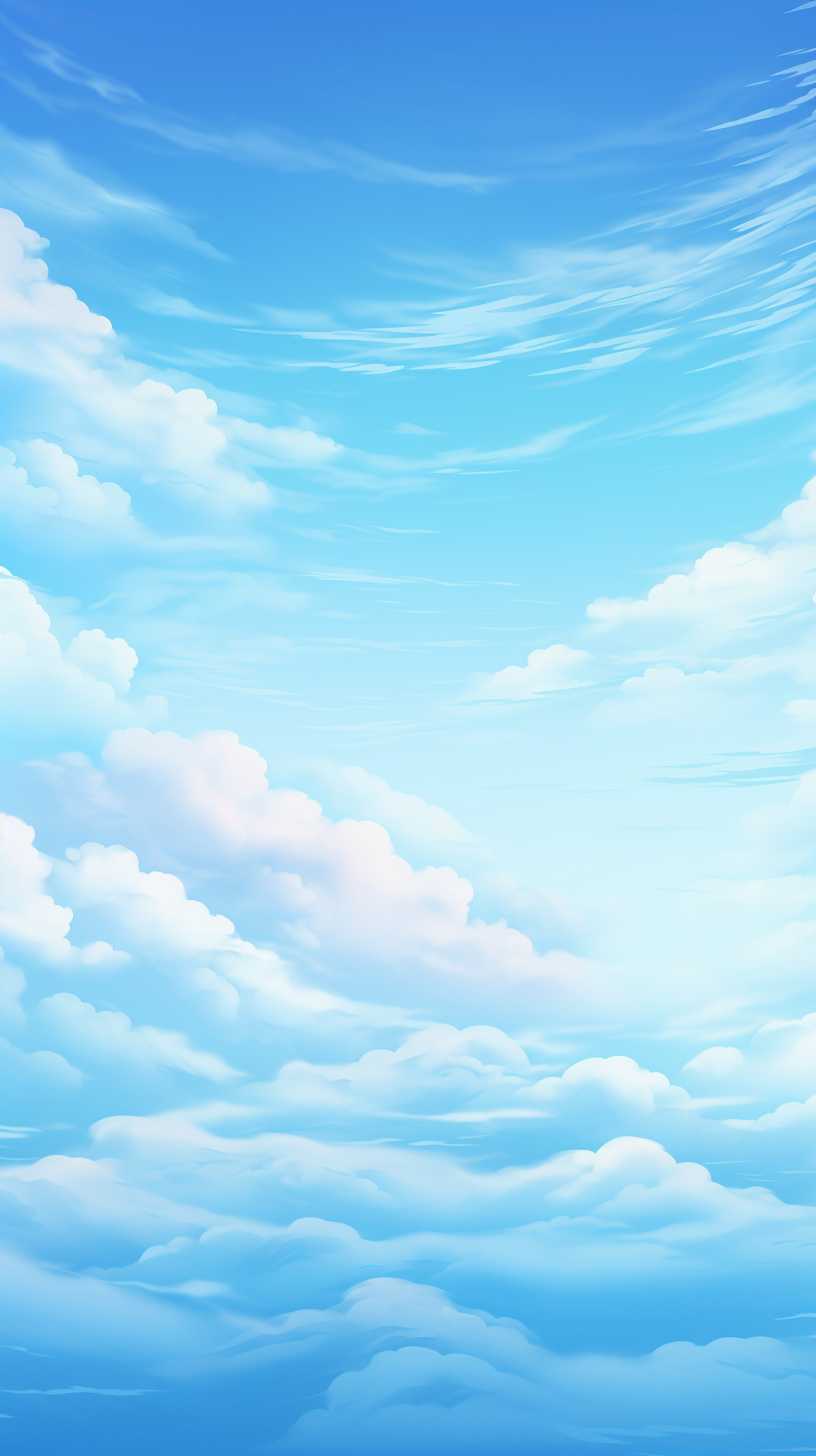 浅蓝色唯美背景