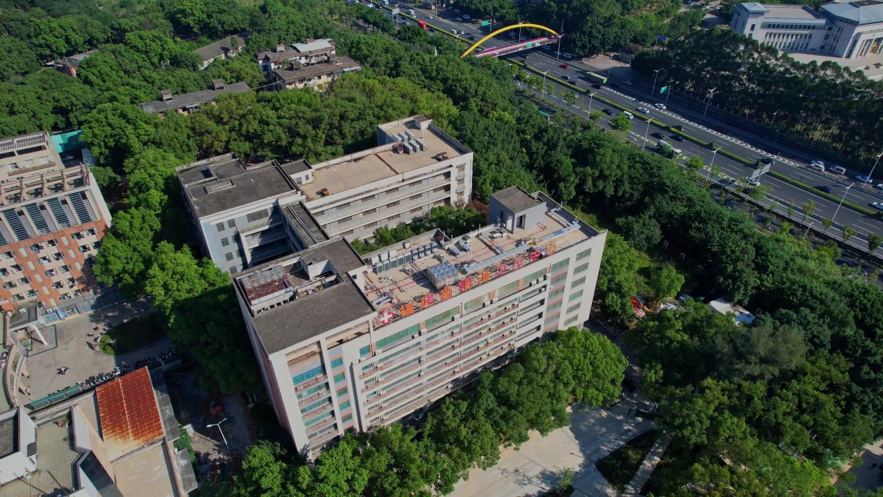 航拍福州市第四医院