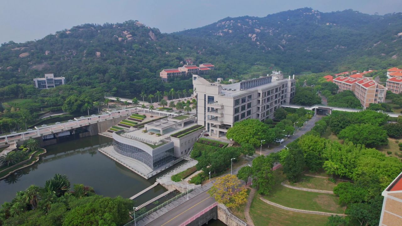 航拍厦门国家会计学院