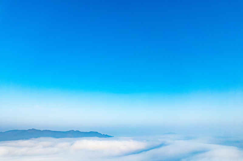 穿云云海航拍图 
