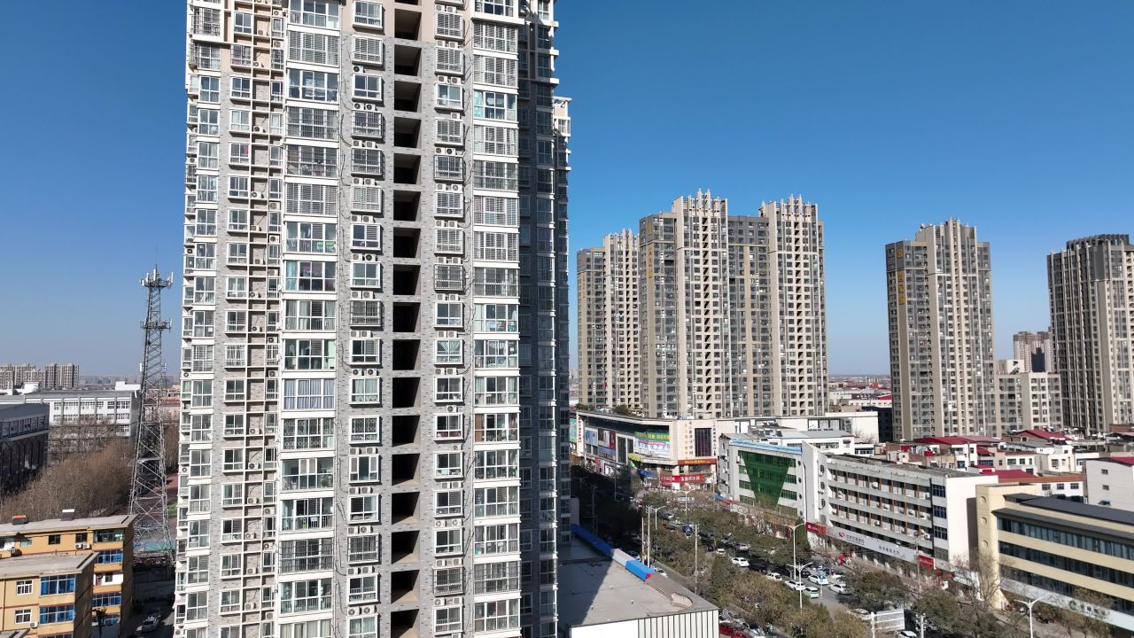城市高楼全景