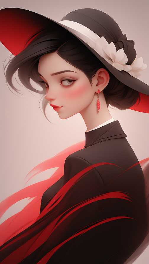 精致美女