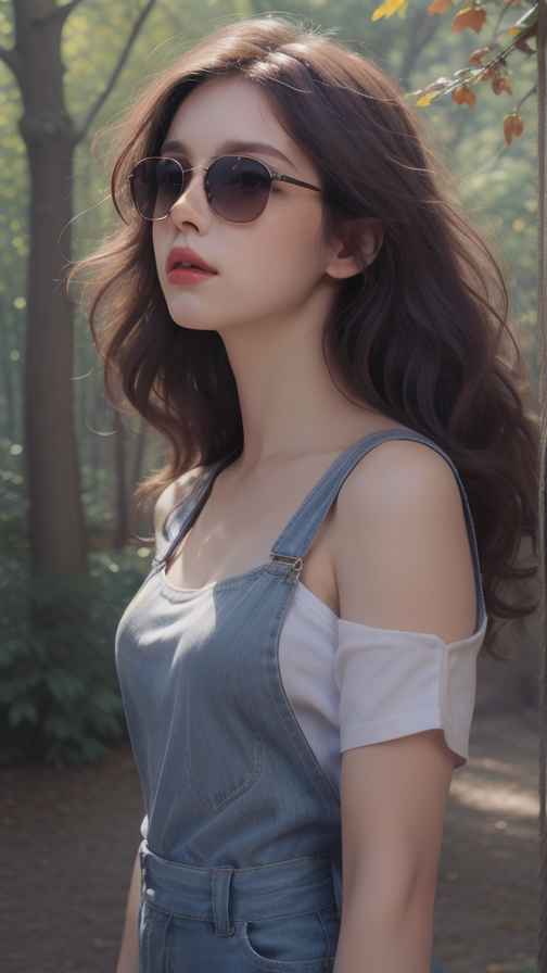 吊带衫女孩