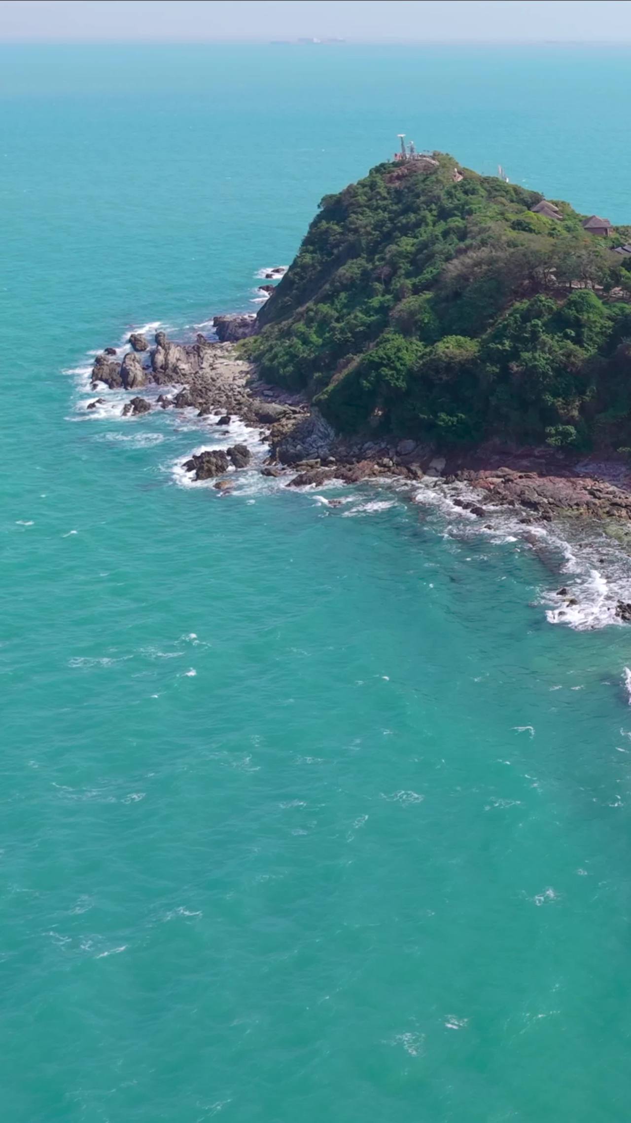 深圳大鹏半岛鹿嘴山庄美人鱼洞海岸线航拍合集竖屏