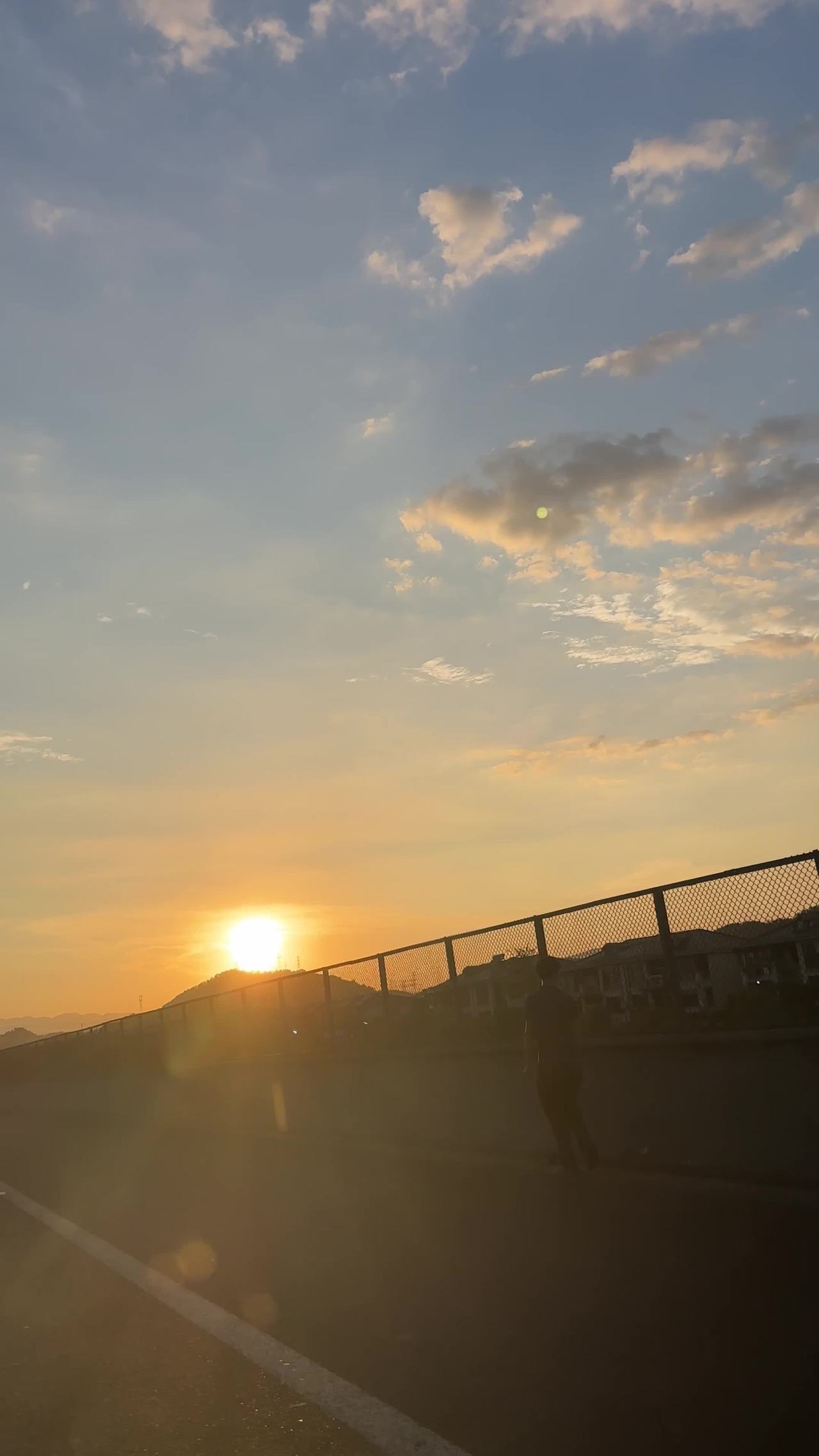 夕阳西下