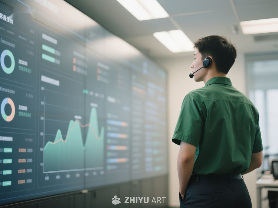 监控室工作人员分析数据 175