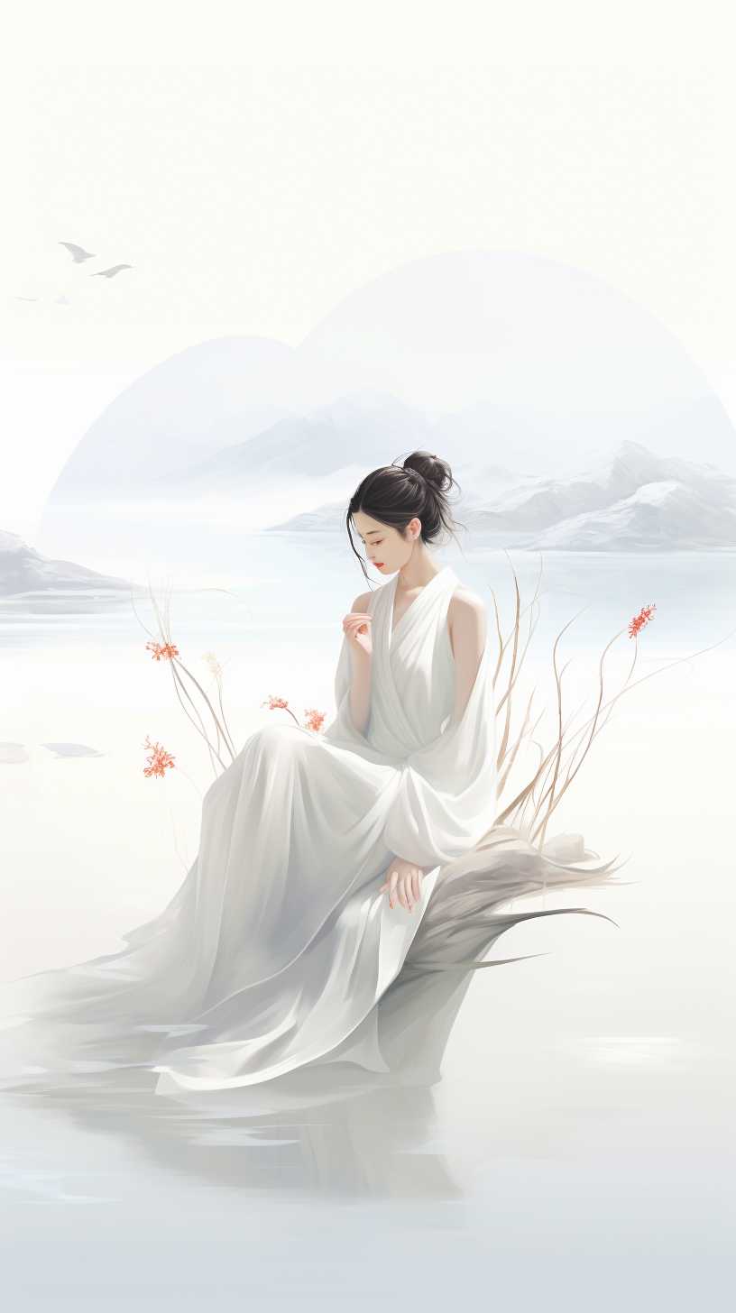 唯美艺术浅白色背景999