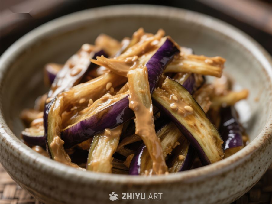 酱汁茄子，美味可口的中式佳肴 402