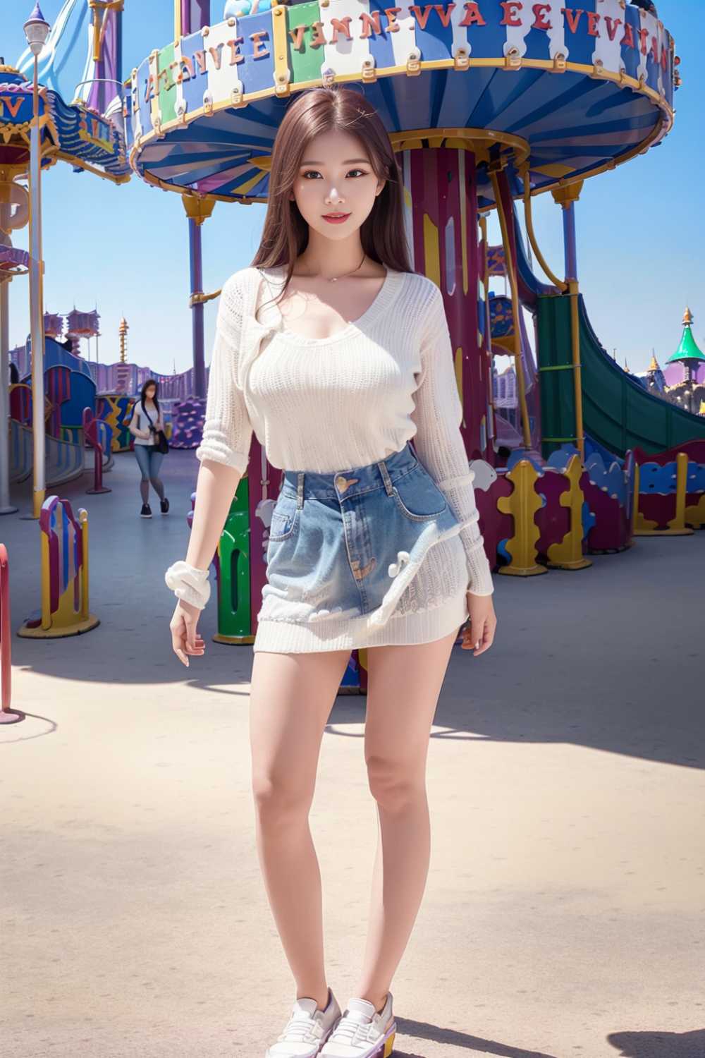 泳装美女