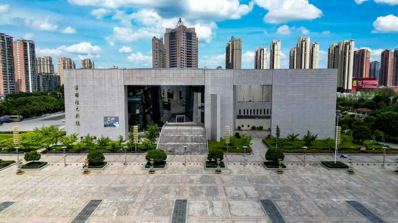福建福州城市风光航拍摄影图