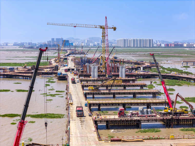 乐清滨海大道建设 5