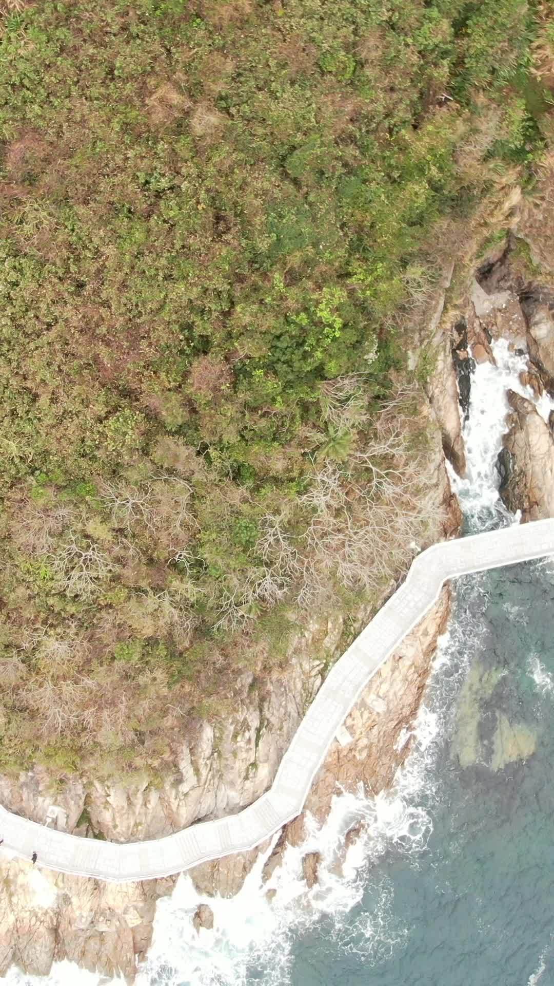 海岸边的步道之旅