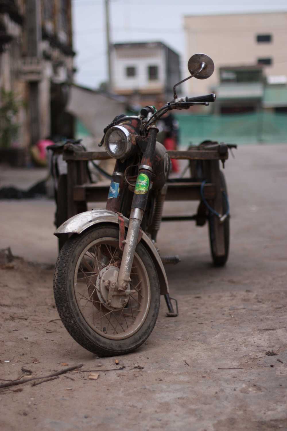摩托车柬埔寨运输旅行