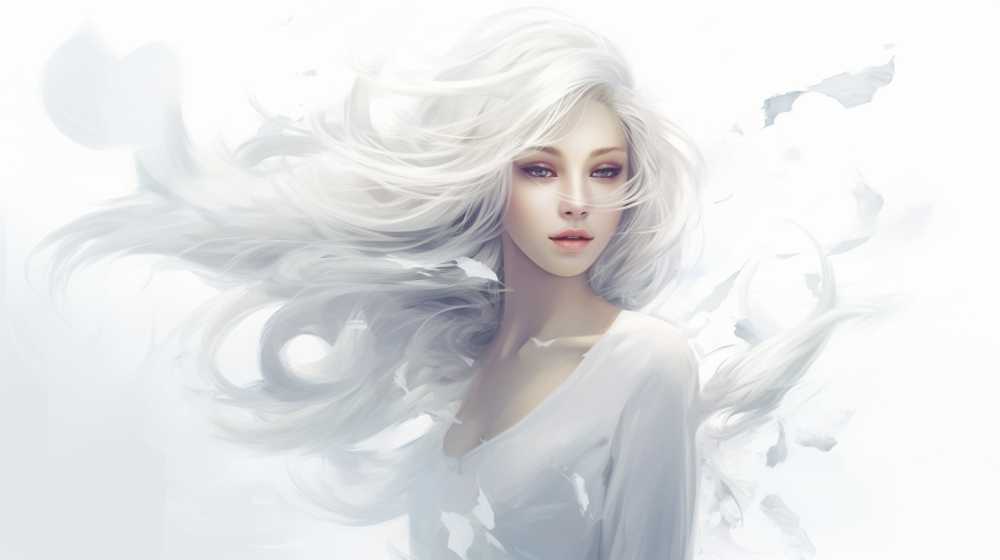 浅白色唯美意境背景图99