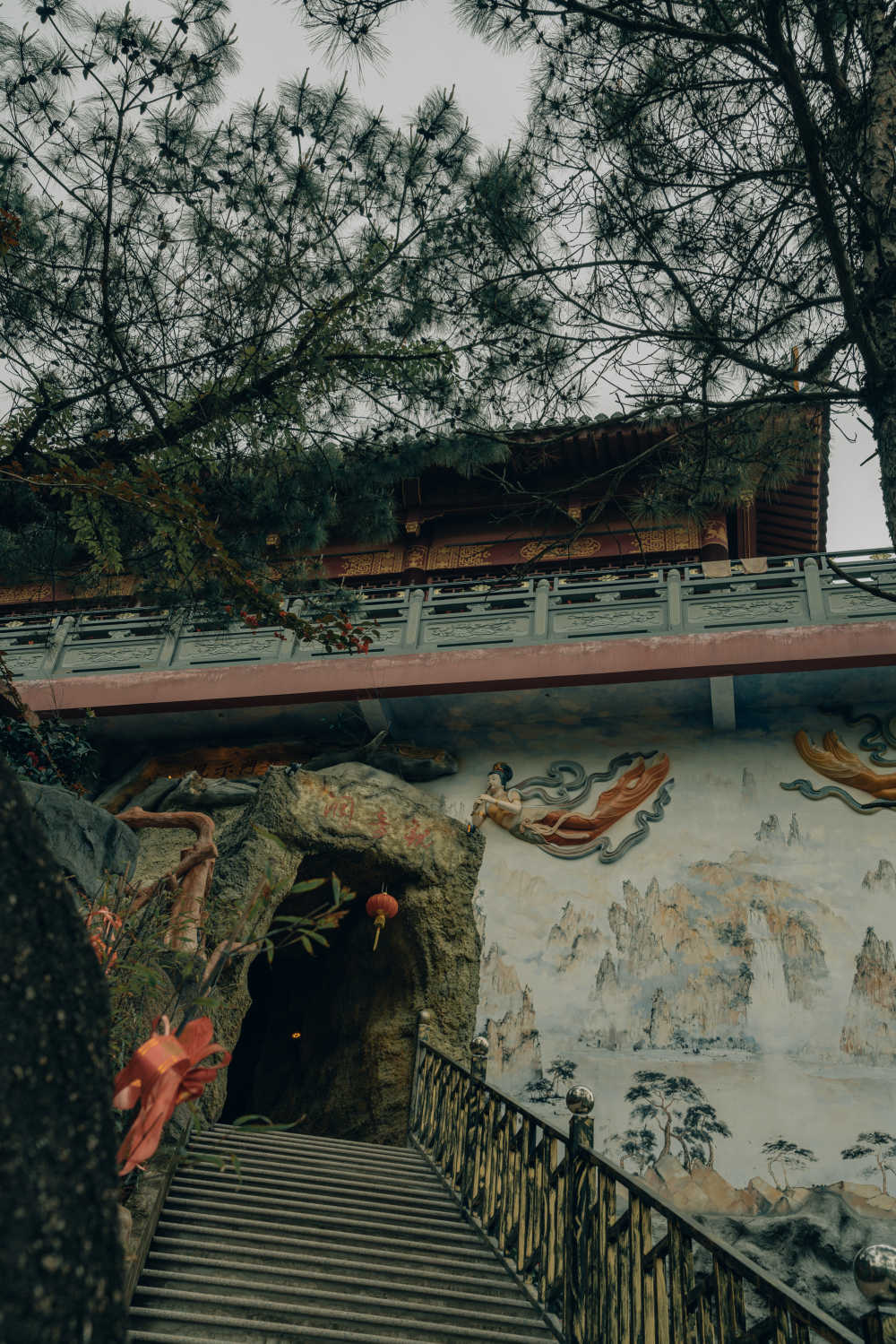 寺院禅意场景