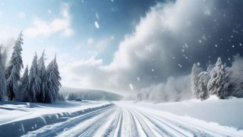 美丽冬季雪景 26