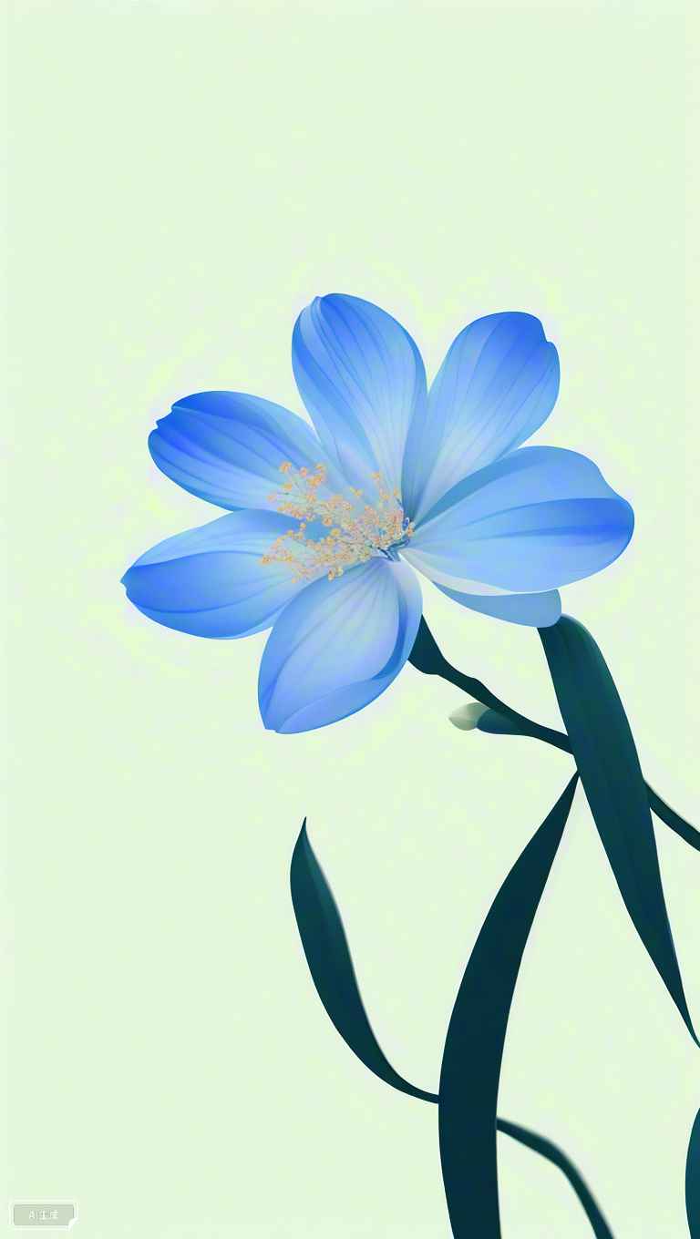 桂花蓝色花蕊花瓣 9