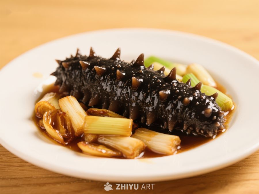 海参炖葱美食 153