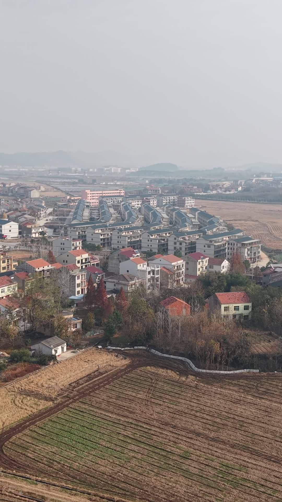 乡村住宅区全景