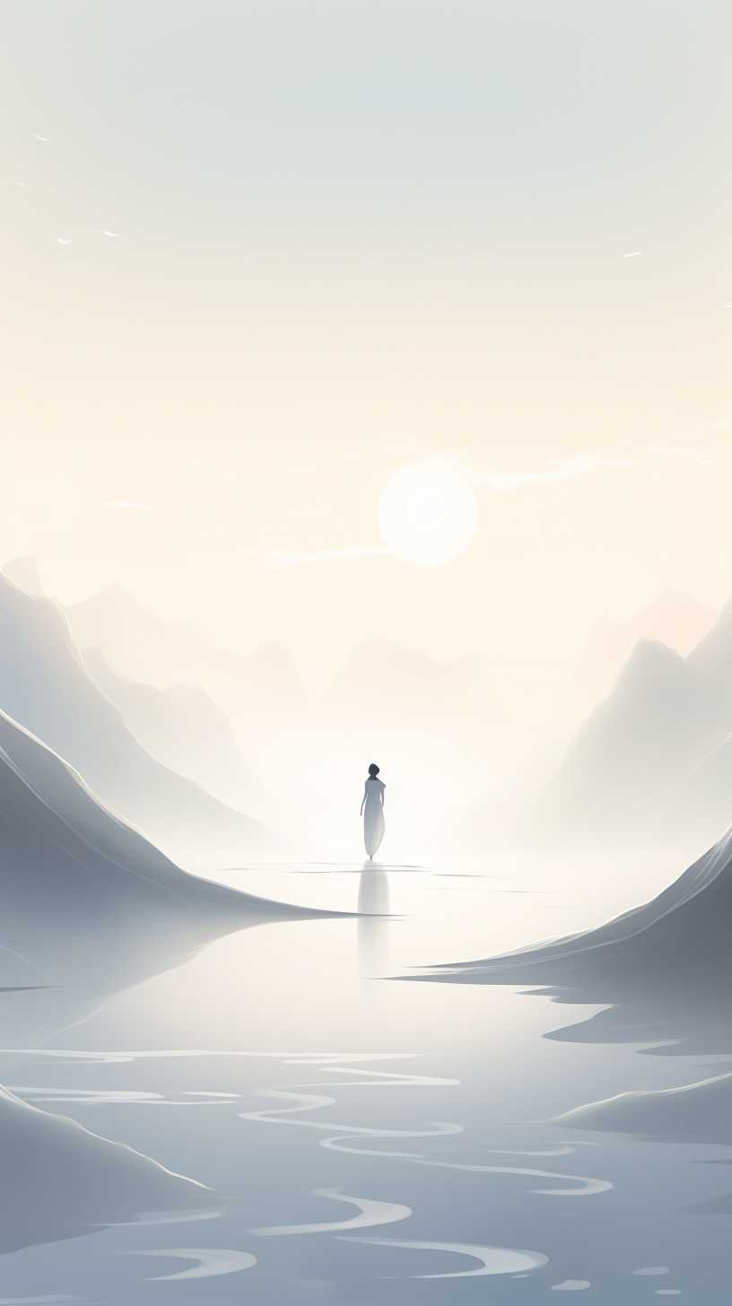唯美艺术浅白色背景999