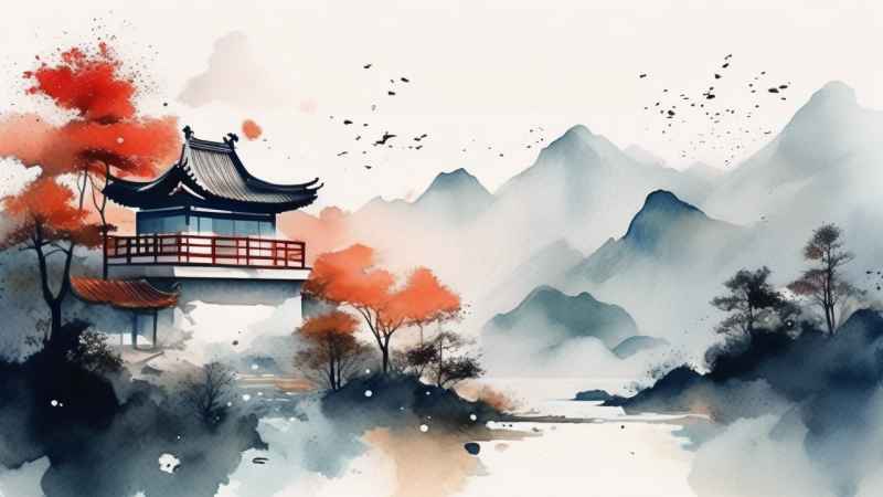 山水插画国风 104
