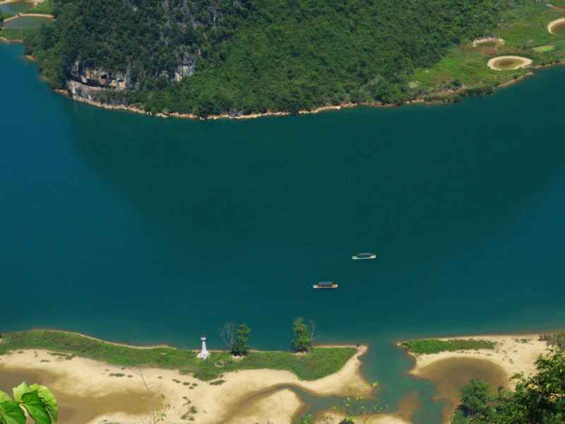 东兰红水河第一湾景象 12