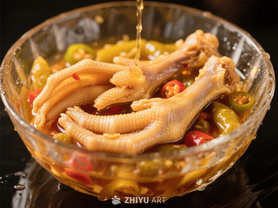 泡椒凤爪，酸辣开胃美食 1131