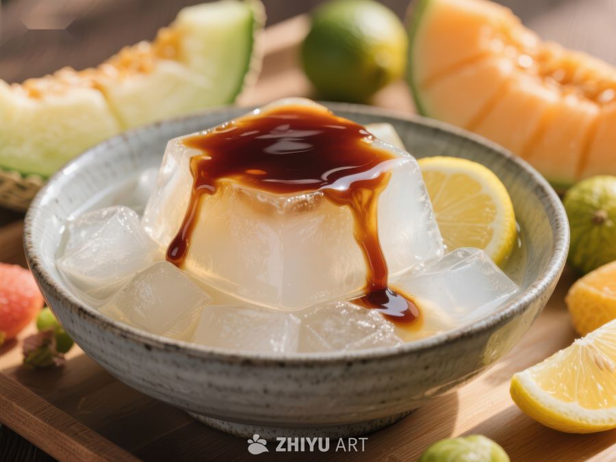 冰镇果冻配蜂蜜柠檬 29