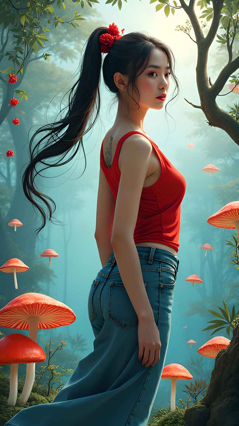 美女森林造型系列艺术视觉 59